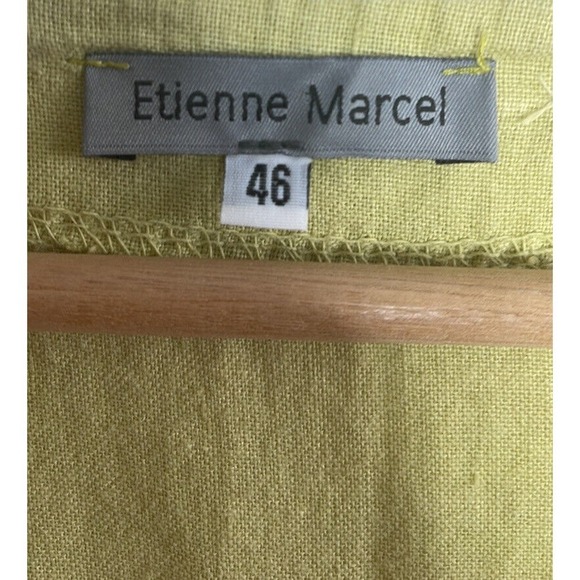 ETIENNE‎ MARCEL LINEN HANDKERCHIEF MIDI DRESS SIZE 46 - Picture 7 of 7